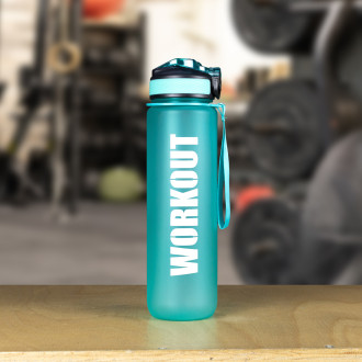L&aacute;hev na pit&iacute; WORKOUT Tritan 1000 ml - zelen&aacute;
