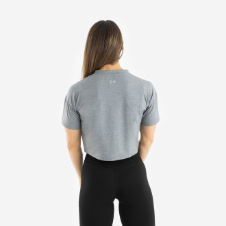 Dámský crop top Picsil Premium - Grey