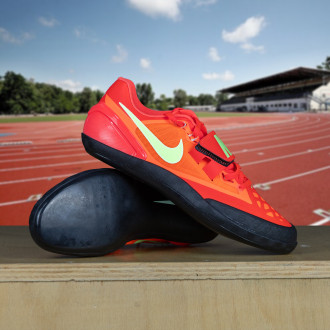 Vrhačsk&eacute; tretry Nike Zoom Rotational 6 - červen&eacute;