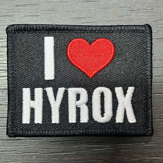 N&aacute;&scaron;ivka I love HYROX- 65x50 mm