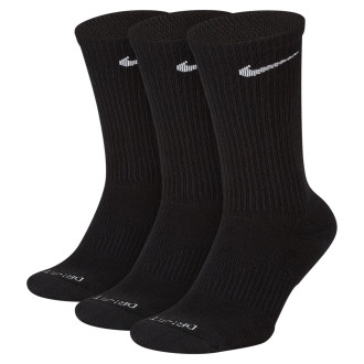 Ponožky Nike Everyday Plus Cushioned BLACK/WHITE (3 pack)