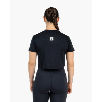 Dámské crop tričko CrossFit Games 25 - černé