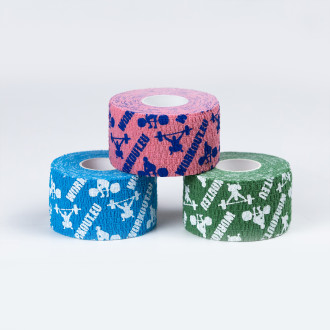 Set 3 kusy thumb tape WORKOUT úzká - délka 7 m