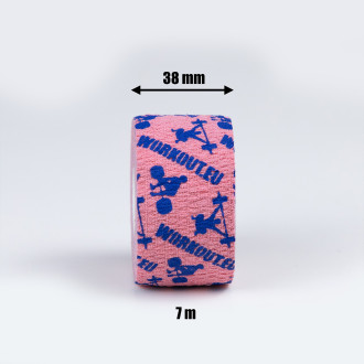 Gymbox thumb tape úzká 32 ks - (růžová)