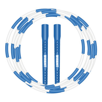 Kor&aacute;lkov&eacute; &scaron;vihadlo WORKOUT - nastaviteln&eacute; - modr&eacute;