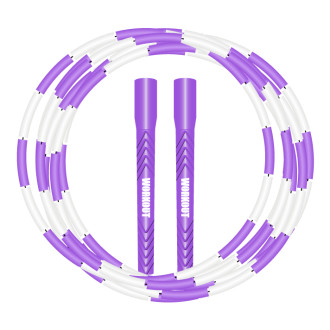 Kor&aacute;lkov&eacute; &scaron;vihadlo WORKOUT - nastaviteln&eacute; - fialov&eacute;