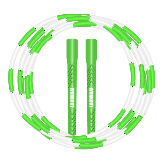 Kor&aacute;lkov&eacute; &scaron;vihadlo WORKOUT - nastaviteln&eacute; - zelen&eacute;
