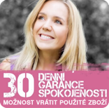 30 denni garance spokojenosti vrácené zboží
