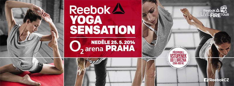 reebok joga sensation o2 arena 2014