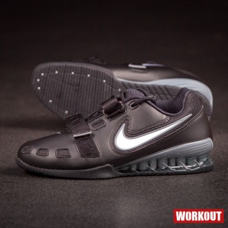 Pánské boty Nike Romaleos 2 - Black / Silver- DOPRAVA ZDARMA