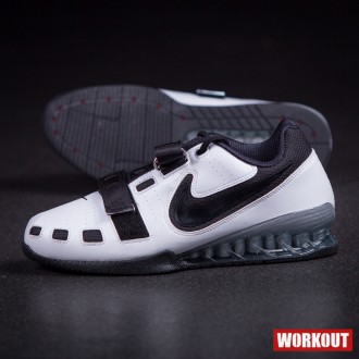 Pánské boty Nike Romaleos 2 - White / Black- DOPRAVA ZDARMA