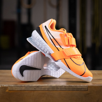 Vzpěračské boty Nike Romaleos 4 - orange- DOPRAVA ZDARMA