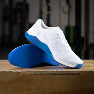 Tréninkové boty na CrossFit TYR CXT-1 - bílá/modrá- DOPRAVA ZDARMA
