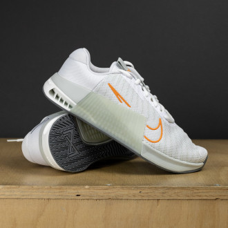 Pánské boty na CrossFit Nike Metcon 9 - white silver- DOPRAVA ZDARMA