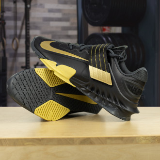 Vzpěračské boty Nike Savaleos - černo/zlaté- DOPRAVA ZDARMA