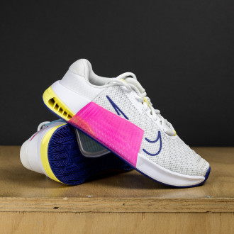 Pánské boty na CrossFit Nike Metcon 9 - WHITE/WHITE-DEEP ROYAL B- DOPRAVA ZDARMA