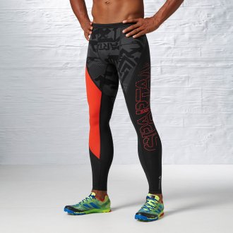 P&aacute;nsk&eacute; kompresn&iacute; leg&iacute;ny Reebok Spartan COMP TIGHT