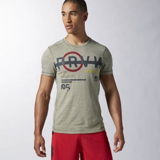 Pánské tričko Reebok CrossFit SS TRIGRAP2 AA1144