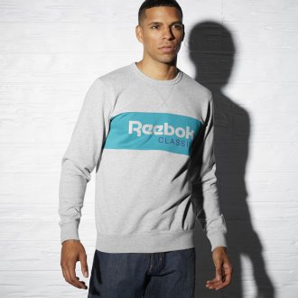 Mikina  F ARCHIVE STRIPE CREW AA3913