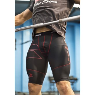 P&aacute;nsk&eacute; kr&aacute;tk&eacute; kompresn&iacute; kalhoty Red Series