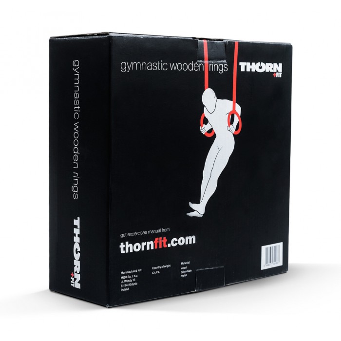 Gymnastické kruhy ThornFit - 28 cm