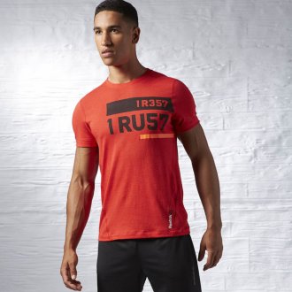 P&aacute;nsk&eacute; tričko Reebok OS TRIBLEND REP AE5081