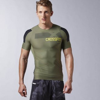 Pánské kompresní tričko Reebok CrossFit SS COMP SHIRT AI1363