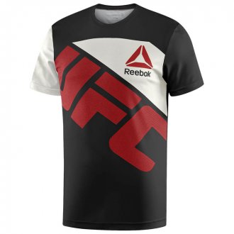 P&aacute;nsk&eacute; tričko Reebok UFC JERSEY CUSTOM X AO0735