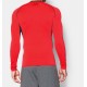 Pánské Kompresní tričko s dlouhými rukávy červené