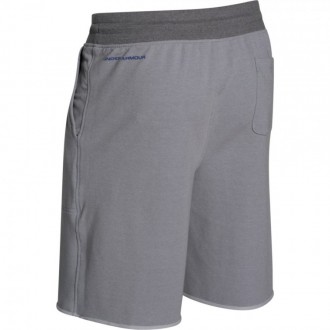 Pánské kraťasy Under Armour Terry Fleece šedé