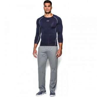 Pánské kompresní tričko Under Armour s dlouhými rukávy tmavě modré