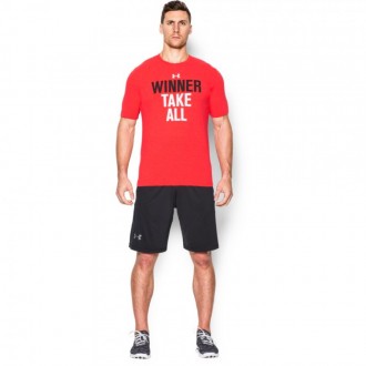 Pánské tričko Under Armour Winner Take All červené