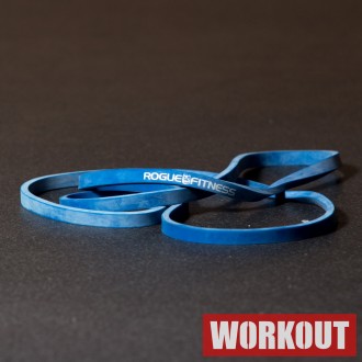 Odporov&aacute; guma Rogue - Modr&aacute; 50 lbs / 22,5 kg