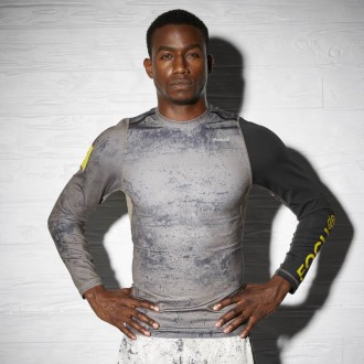 P&aacute;nsk&eacute; kompresn&iacute; triko Reebok RNF LS Compression Top AP6712