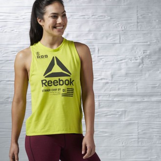 D&aacute;msk&eacute; t&iacute;lko Reebok Speedwick Muscle Tank AX9101