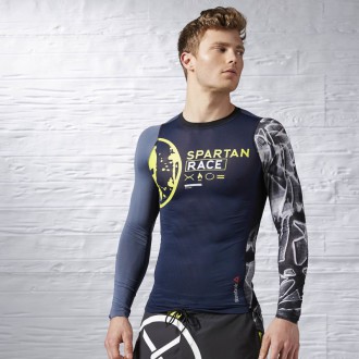 P&aacute;nsk&eacute; kompresn&iacute; triko Spartan Pro  Long Sleeve Compression AX9518