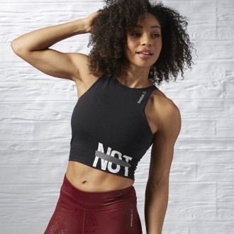 D&aacute;msk&yacute; croptop Reebok STUDIO FAVES Graphic Crop S93799