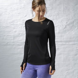 D&aacute;msk&eacute; triko Reebok Running Essentials LS Tee B49293