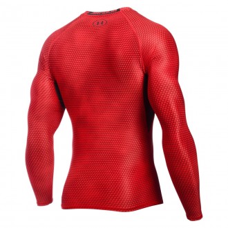 UNDER ARMOUR HG LS COMP PRINTED 1258896-601