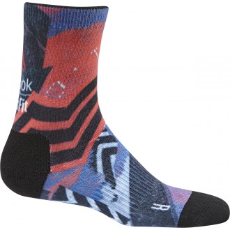 CrossFit ponožky W PRINT STRIPE CREW SO BP9137