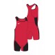 Pánský trikot Nike Weightlifting Singlet - Red/black