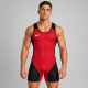 Pánský trikot Nike Weightlifting Singlet - Red/black