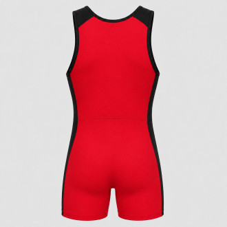 Pánský trikot Nike Weightlifting Singlet - Red/black