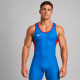 Pánský trikot Nike Weightlifting Singlet blue/scarlet