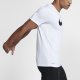 Pánské tričko Nike TRAINING SWOOSH - bílé