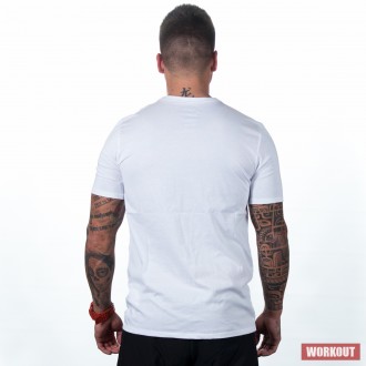 Pánské tričko Nike TRAINING SWOOSH - bílé