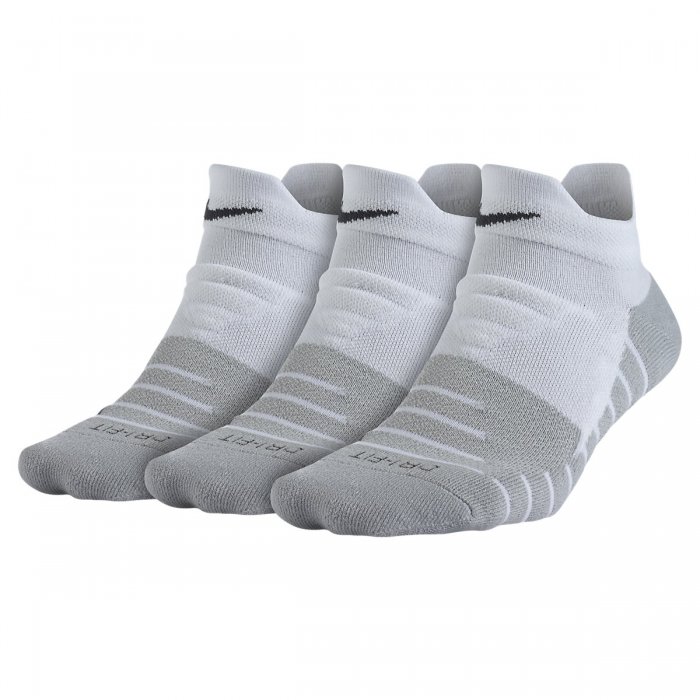 Dámské ponožky NIKE Dry Cushion Low Training - bílé
