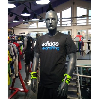 Pánské tričko adidas weightlifting black
