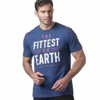 Pánské tričko CrossFit Games Fittest on Earth - DN2391