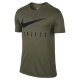 Pánské tričko Nike Swoosh Athlete - olive